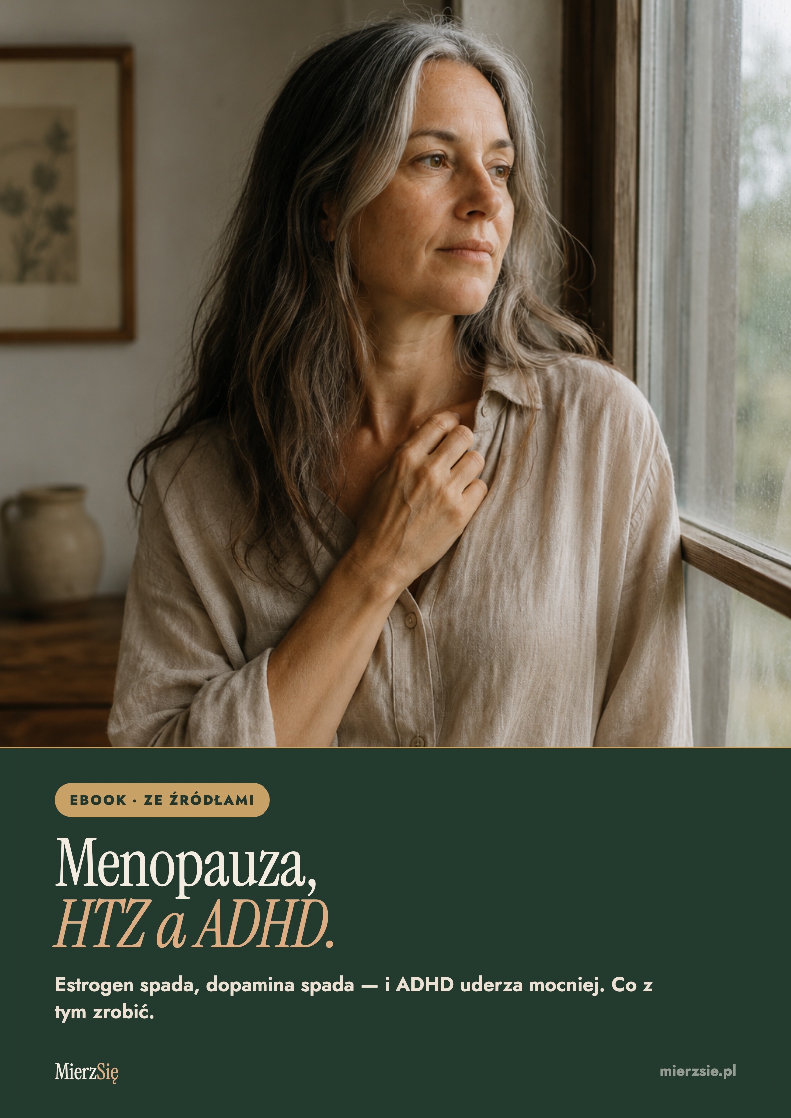 Okładka ebooka „Menopauza, HTZ a ADHD